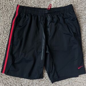 Nike Shorts with Red Side Stripe